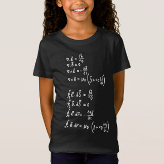 Camiseta Invitación de profesores de Fórmula Matemática Fís