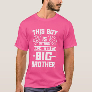 Camiseta Invitación de recién nacido promovida a Gran Herma