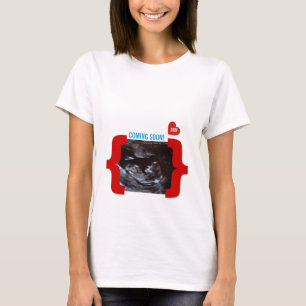 Camiseta Invitación del Sonogram del ultrasonido de la