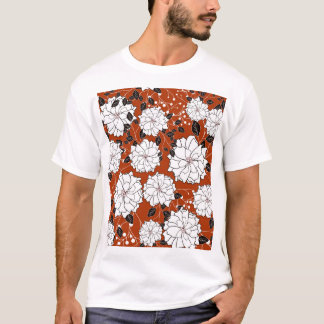 Camiseta Invitación floral: Boda abstracto