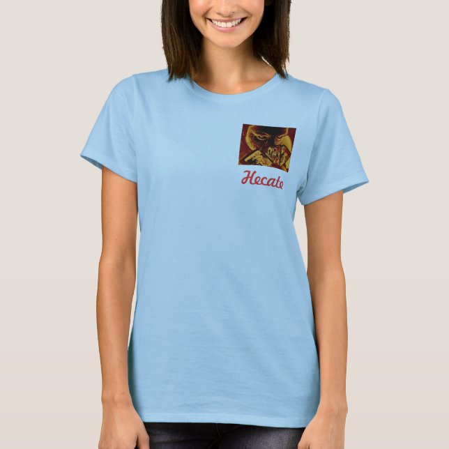 Camiseta Invocación de la muñeca de Hecate (Anverso)