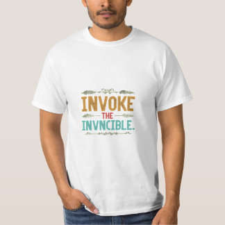 Camiseta Invocar lo invencible