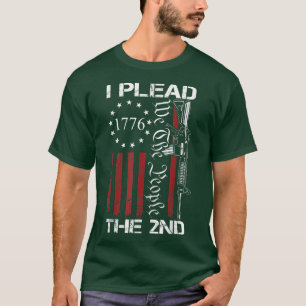 Camiseta Invoco la 2da Enmienda Nosotros El Pueblo EE. UU.