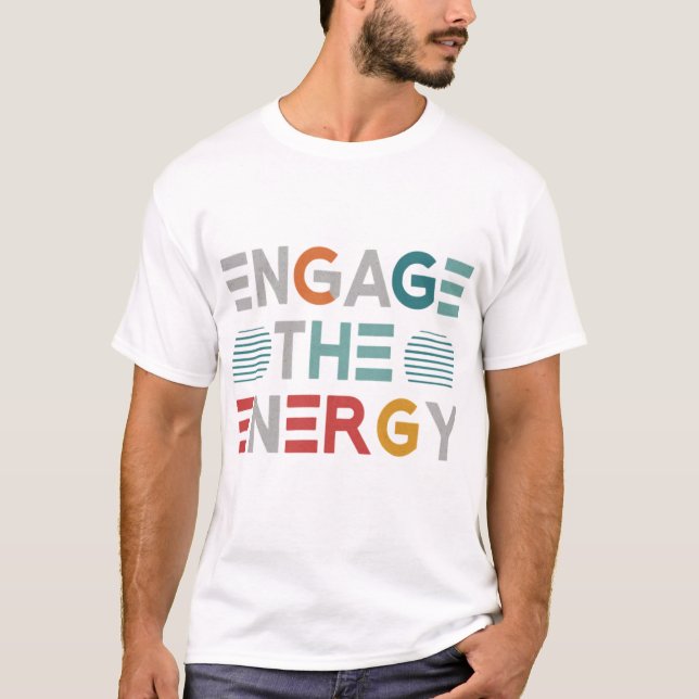 Camiseta Involucrar La Energía (Anverso)