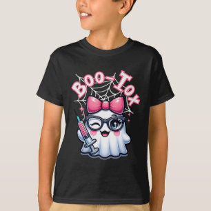 Camiseta Inyector de enfermera Boo-tox Halloween Filler Bot