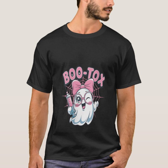 Camiseta Inyector de Enfermeras para niños BOO para adultos (Anverso)