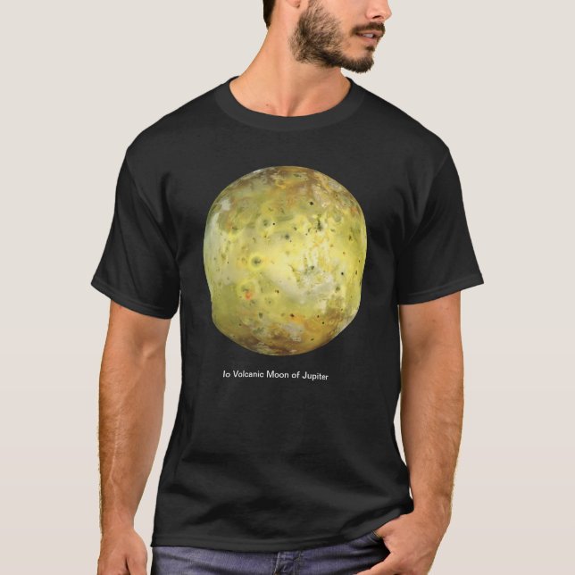 Camiseta Io Luna volcánica de Júpiter (Anverso)