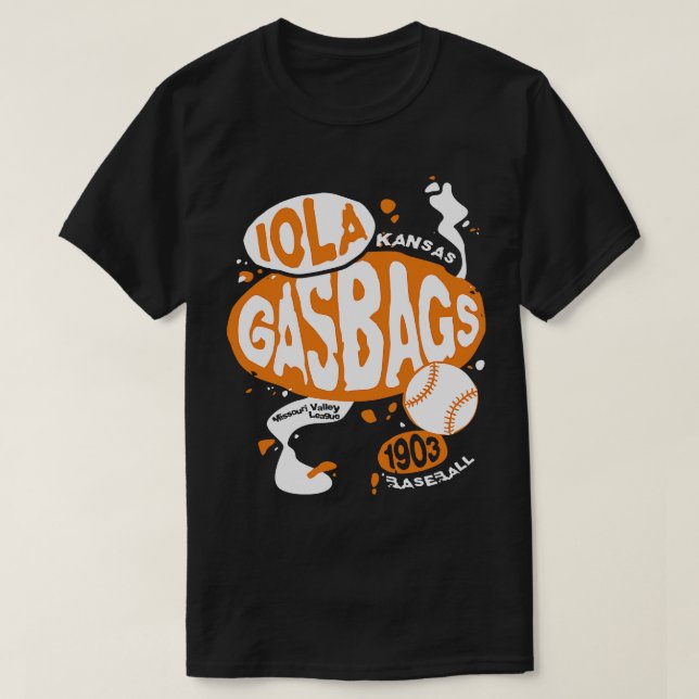 Camiseta Iola Gasbags (Diseño del anverso)