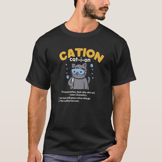 Camiseta Ion de gato de catión (Anverso)