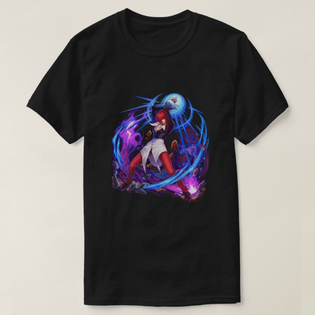 Camiseta Iori Yagami king of fighters kof fighter gift for  (Diseño del anverso)