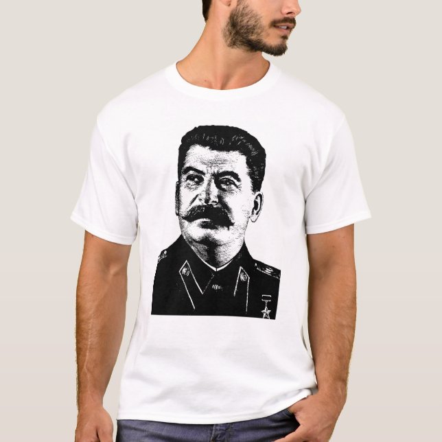Camiseta Iósif Stalin, URSS, CCCP, Unión Soviética, Comunis (Anverso)