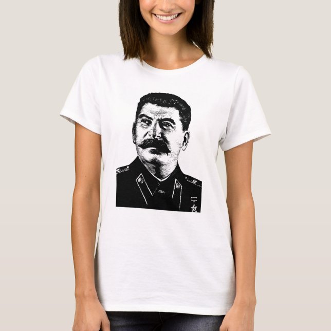 Camiseta Iósif Stalin, URSS, CCCP, Unión Soviética, Comunis (Anverso)