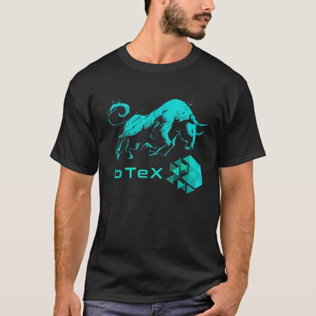 Camiseta IOTEX Cripto BULLRUN Criptomoneda IOTX Moneda a t (Anverso)