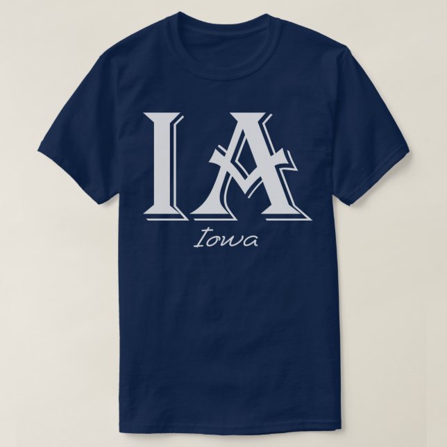 Camiseta Iowa (Diseño del anverso)