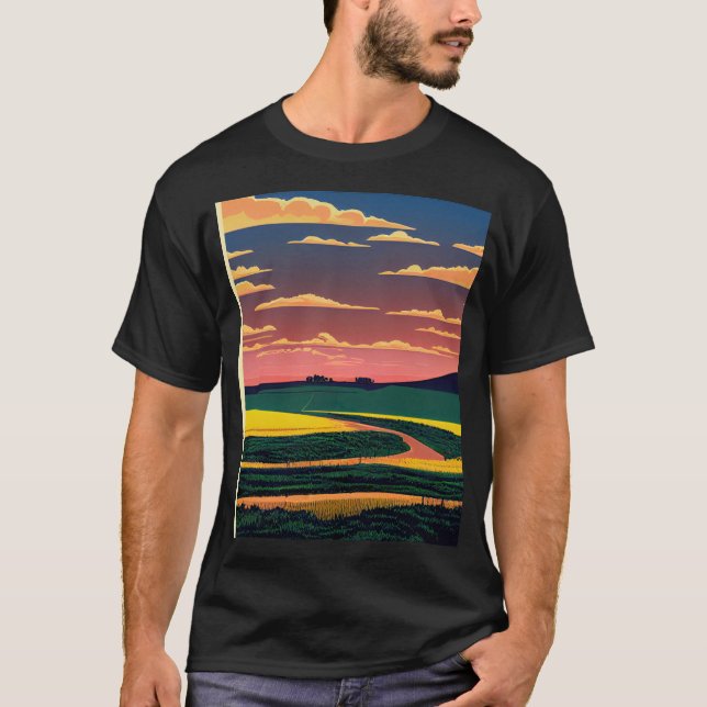 Camiseta Iowa 2D Digital (Anverso)