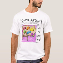 Camiseta Iowa Artist T-shirt