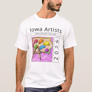 Camiseta Iowa Artist T-shirt