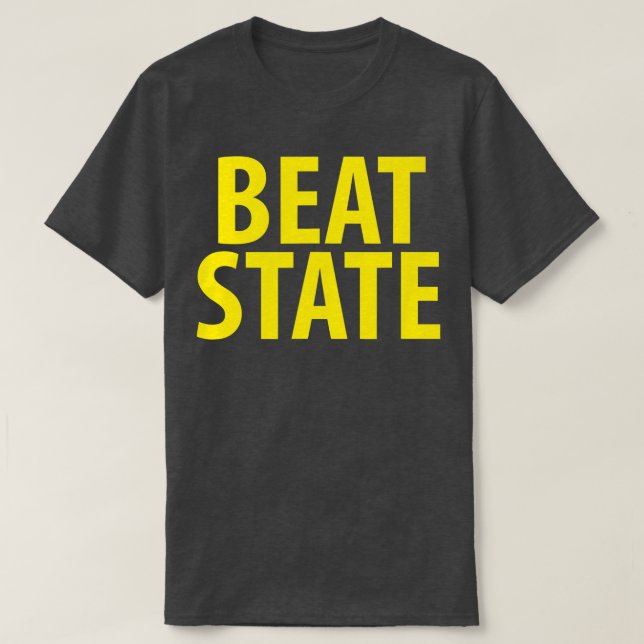 Camiseta Iowa Beat State House dividió el estado de IA (Diseño del anverso)