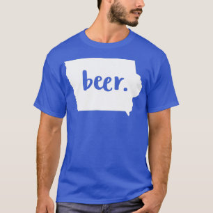 Camiseta Iowa Beer Beer Drinker Shirink Drink IA Craft