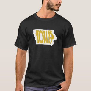 Camiseta Iowa Bicicleta Cute