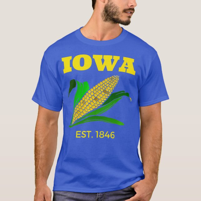 Camiseta Iowa Corn Farming Premium (Anverso)