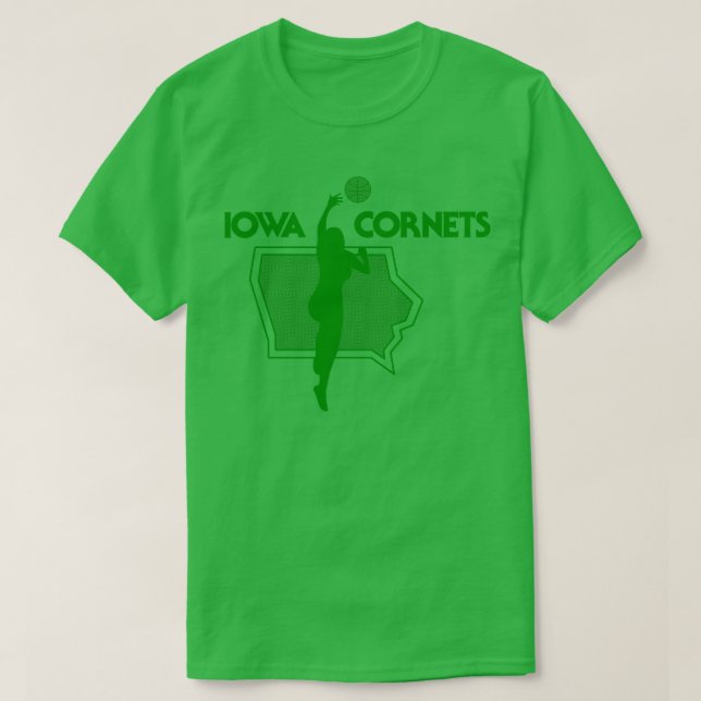 Camiseta Iowa Cornets WBA 1978 (Diseño del anverso)