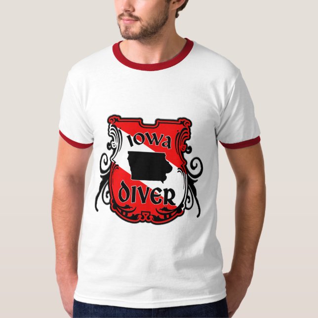 Camiseta Iowa Diver (Anverso)