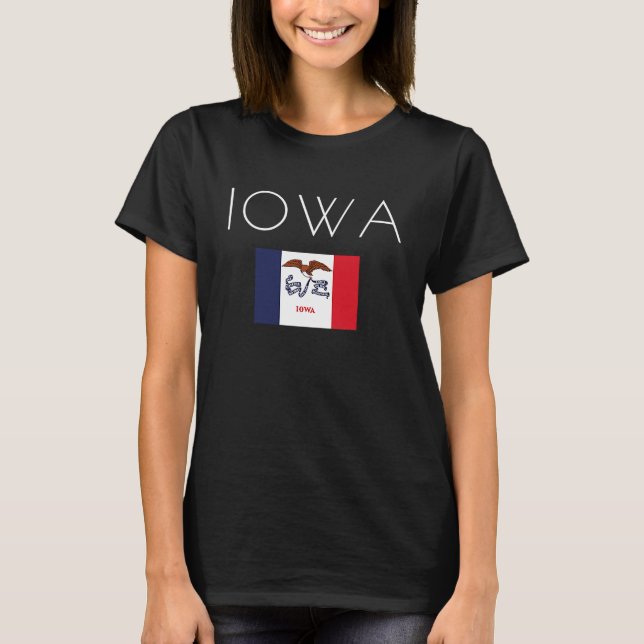 Camiseta Iowa, EE.UU. (Anverso)