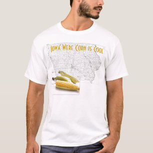 Camiseta Iowa era maíz es fresco