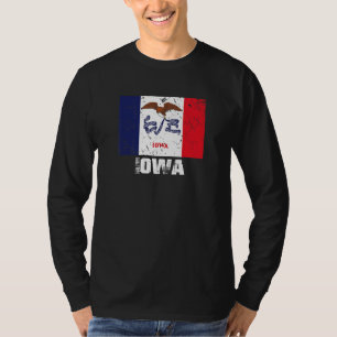 Camiseta Iowa Estados Unidos América USA Norteamérica Mujer