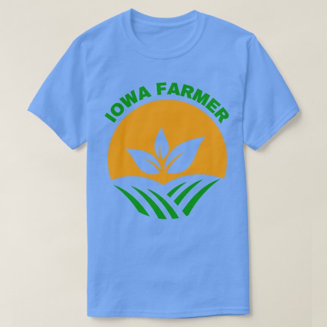 Camiseta Iowa Farmer TShirt (Diseño del anverso)