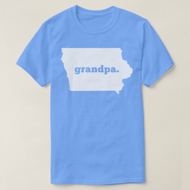 Camiseta Iowa Grandpa (Diseño del anverso)