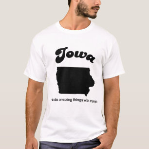 Camiseta Iowa - hacemos cosas asombrosas