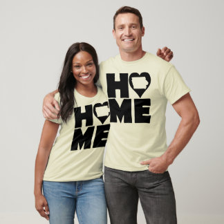 Camiseta Iowa Home Heart State Tees