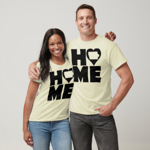 Camiseta Iowa Home Heart State Tees T-Shirt