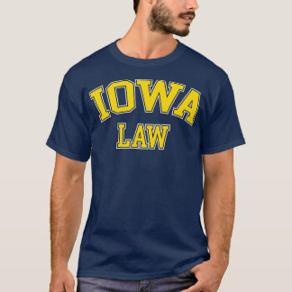 Camiseta Iowa Law Iowa Colegio de Abogados Graduados