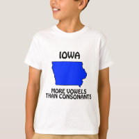 Iowa - Más vocales que consonantes