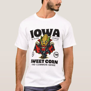 Camiseta Iowa: mi tipo de sangre