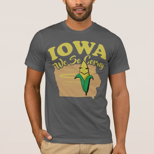 Camiseta Iowa nosotros tan sensibleros (Anverso)