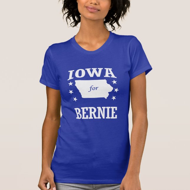 CAMISETA IOWA PARA LAS CHORREADORAS DE BERNIE (Anverso)