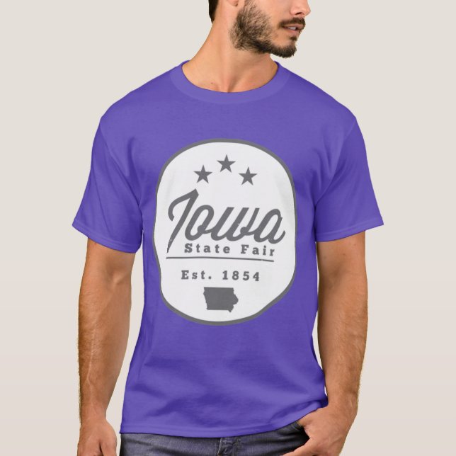 Camiseta Iowa State Fair Est 1854 Oversized (Anverso)