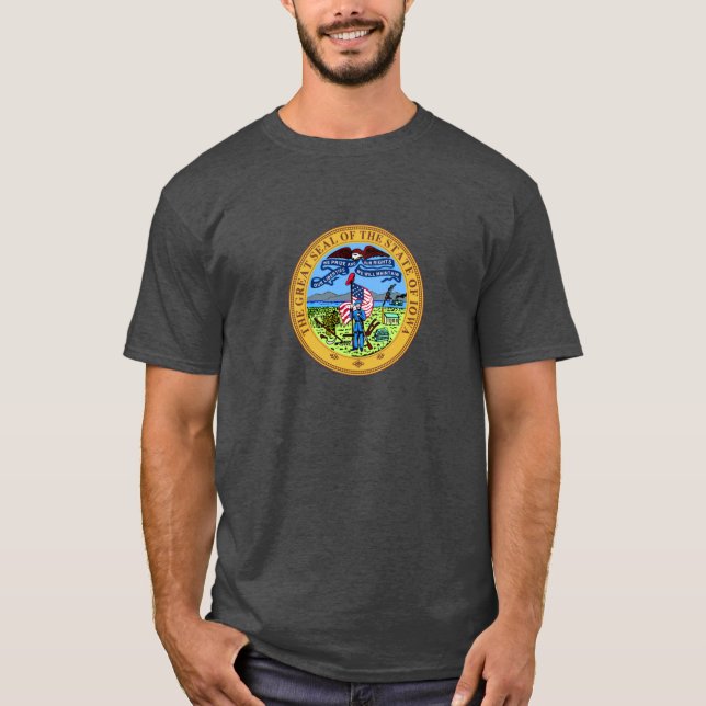 Camiseta Iowa State Seal 1 (Anverso)