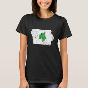 Camiseta Iowa State St Patrick S Day Iowa Green Shamrock