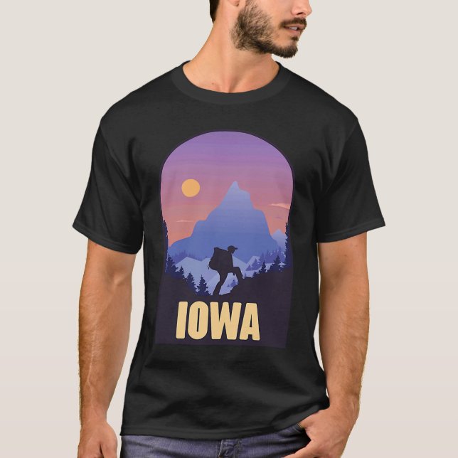 Camiseta Iowa State USA Recorrido Souvenir (Anverso)