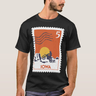 Camiseta Iowa Vintage Retro Style USA