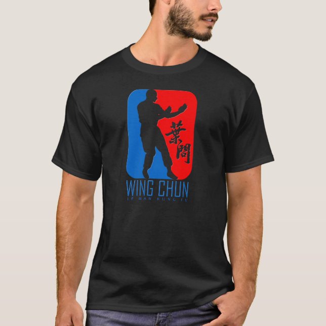 Camiseta Ip Man - Wing Chun Kung Fu (Anverso)