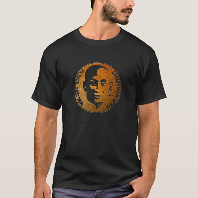 Camiseta Ip Man's Wing Chun Reglas de Conducta (Anverso)