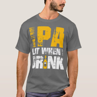 Camiseta IPA Cuando Bebí Diseño - Gradilla divertida de cer
