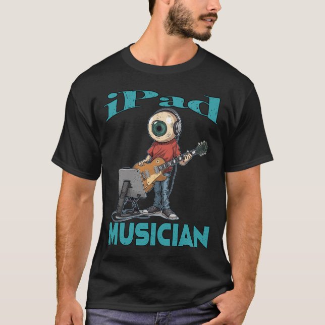 Camiseta Ipad Musician Eyeball (Anverso)