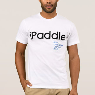 Camiseta iPaddle: Club de la canoa de soporte de Imua